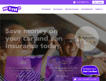 Tablet Screenshot of myfirstuk.com